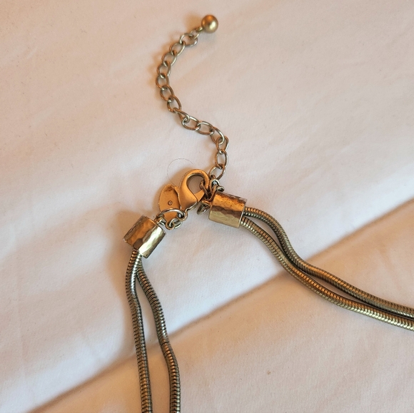 Chico's Long Goldtone Necklace - Picture 2 of 3